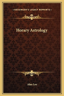 Front cover_Horary Astrology