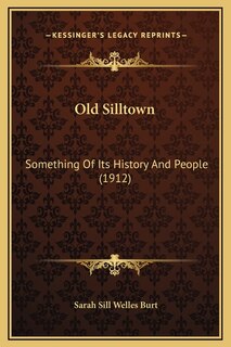 Couverture_Old Silltown