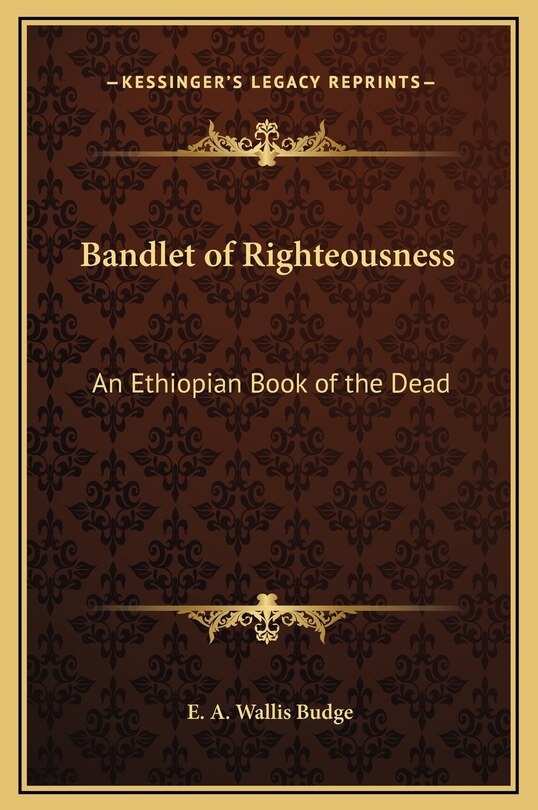 Front cover_Bandlet of Righteousness
