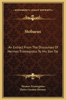 Front cover_Stobaeus