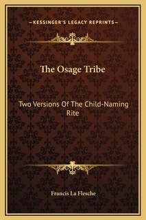 Couverture_The Osage Tribe
