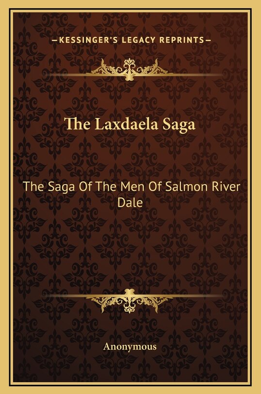 Front cover_The Laxdaela Saga