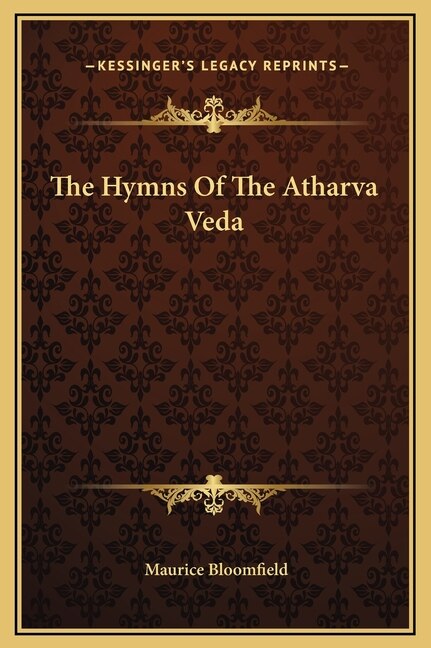 Front cover_The Hymns Of The Atharva Veda