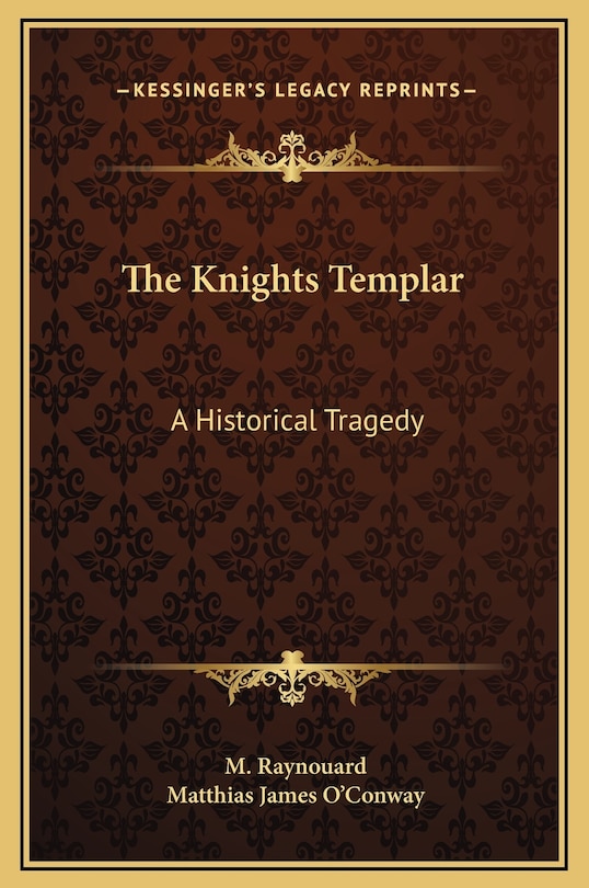 Front cover_The Knights Templar