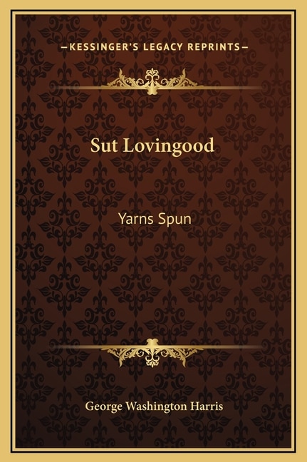 Front cover_Sut Lovingood