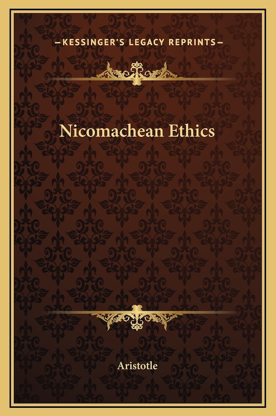 Front cover_Nicomachean Ethics