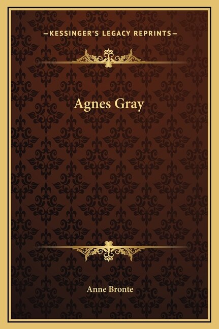 Front cover_Agnes Gray