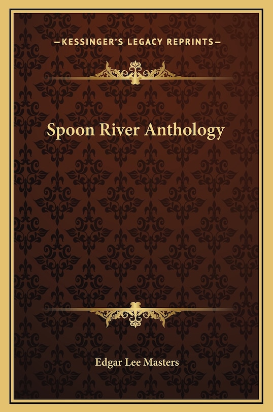 Front cover_Spoon River Anthology