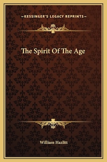 Front cover_The Spirit Of The Age