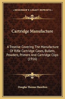 Front cover_Cartridge Manufacture