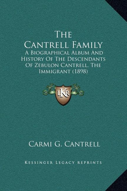 Couverture_The Cantrell Family