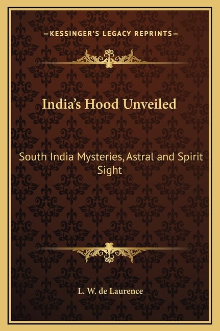 Front cover_India's Hood Unveiled