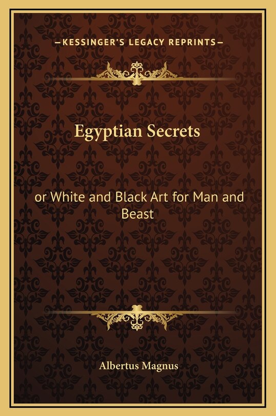 Front cover_Egyptian Secrets