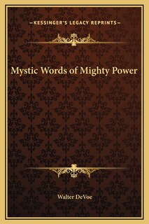 Front cover_Mystic Words of Mighty Power