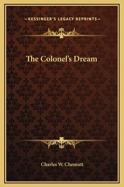 Front cover_The Colonel's Dream
