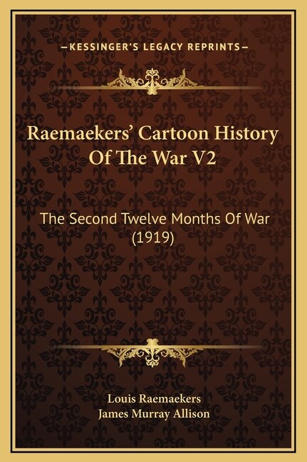 Front cover_Raemaekers' Cartoon History Of The War V2