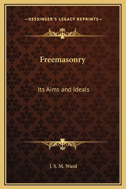 Front cover_Freemasonry