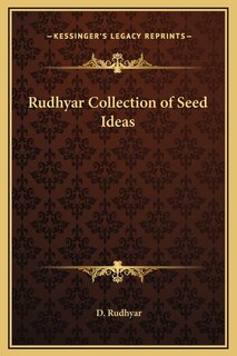 Front cover_Rudhyar Collection of Seed Ideas