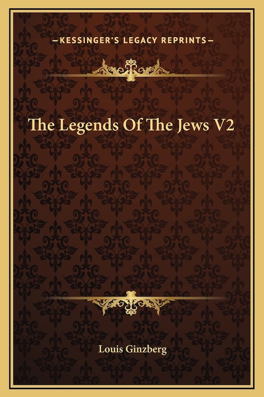 Front cover_The Legends Of The Jews V2