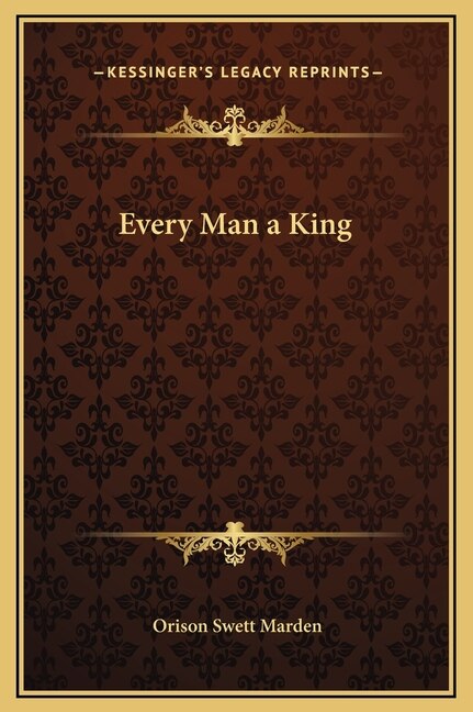 Front cover_Every Man a King