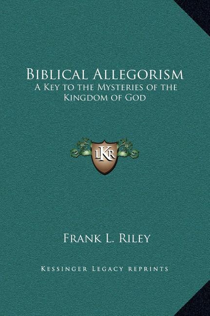Front cover_Biblical Allegorism