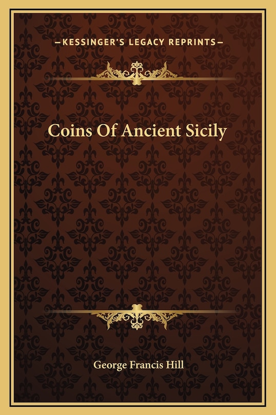 Front cover_Coins Of Ancient Sicily