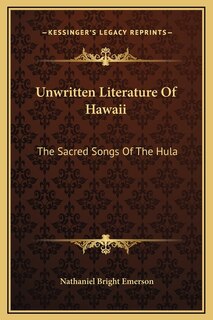 Front cover_Unwritten Literature Of Hawaii