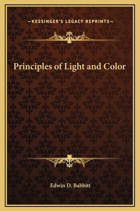 Front cover_Principles Of Light And Color