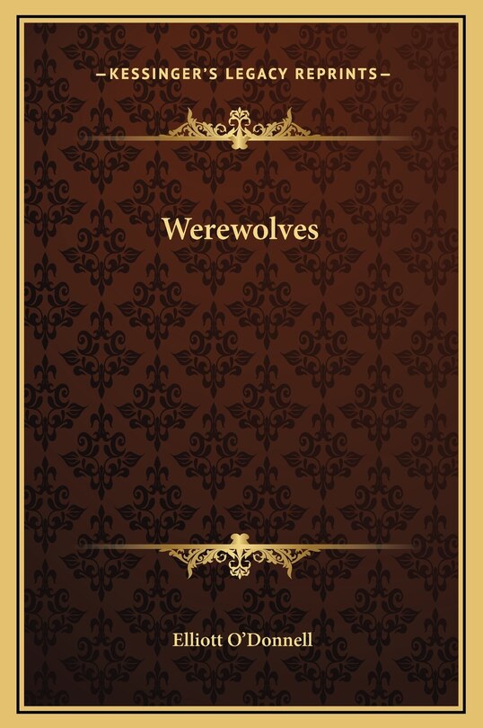 Front cover_Werewolves