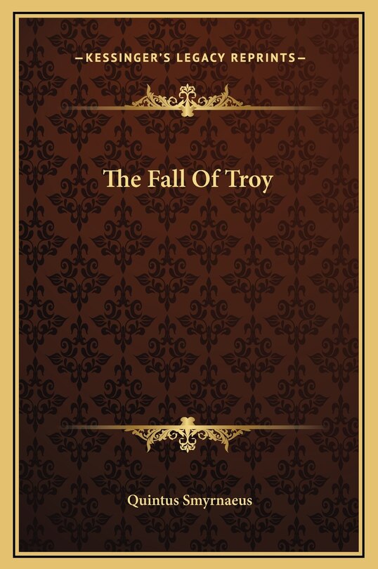 The Fall Of Troy