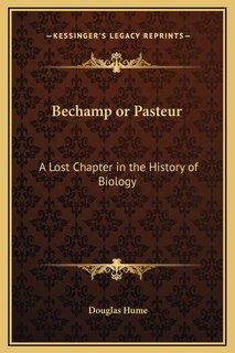 Front cover_Bechamp or Pasteur