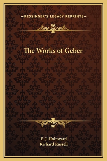Couverture_The Works Of Geber