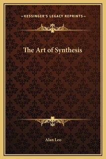 Front cover_The Art of Synthesis