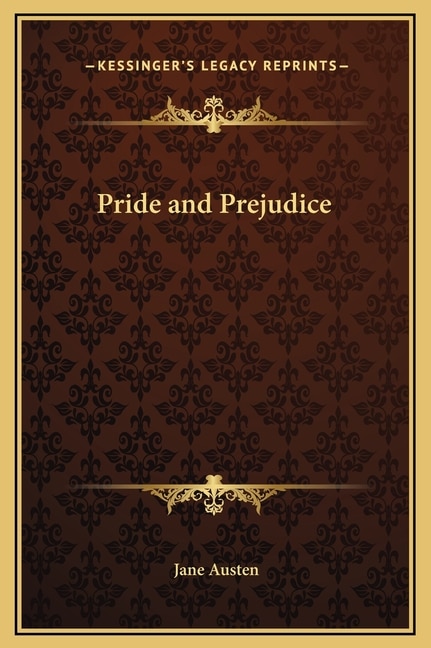Front cover_Pride and Prejudice