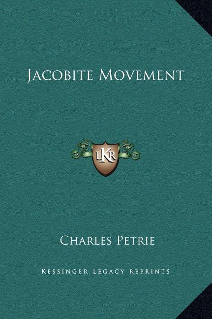 Front cover_Jacobite Movement