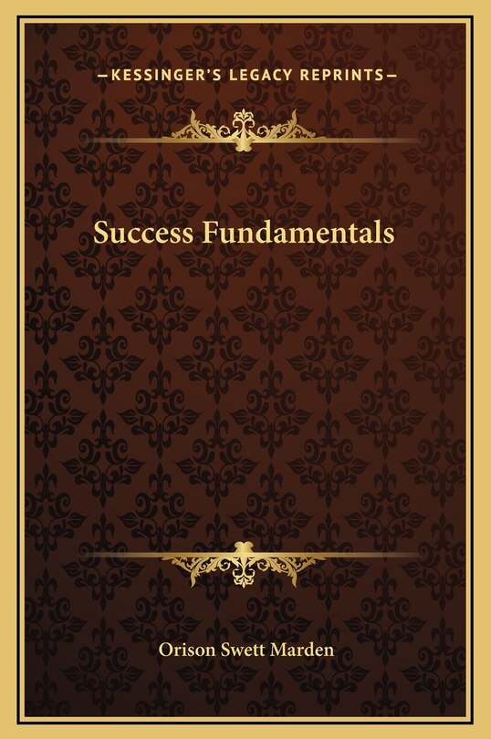 Front cover_Success Fundamentals