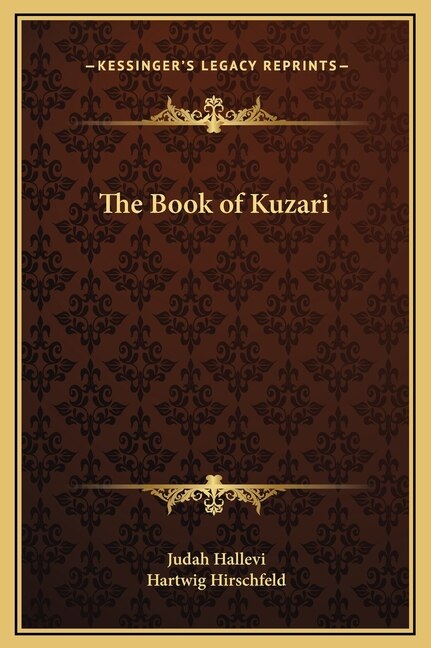 Front cover_The Book of Kuzari