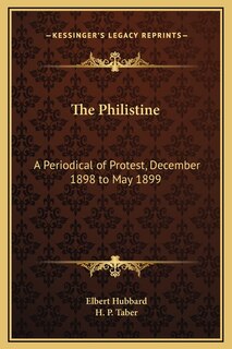 Couverture_The Philistine