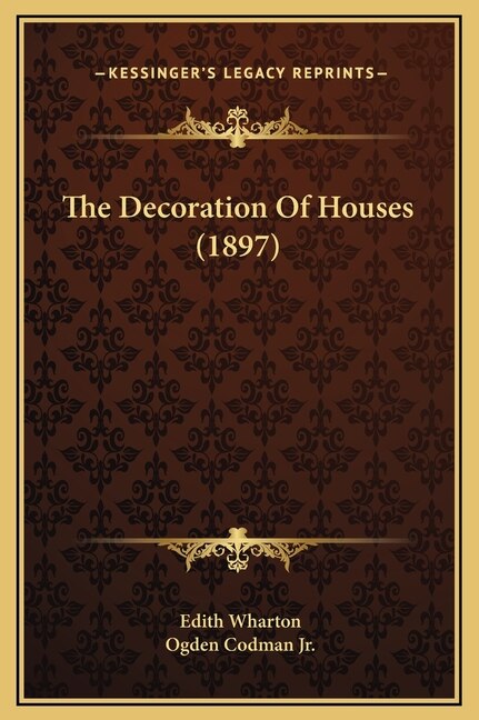 Front cover_The Decoration Of Houses (1897)