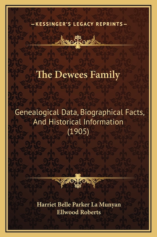 Couverture_The Dewees Family