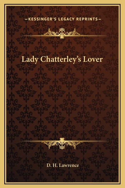 Couverture_Lady Chatterley's Lover