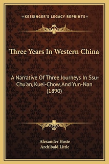 Couverture_Three Years In Western China