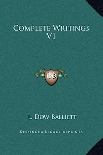 Front cover_Complete Writings V1