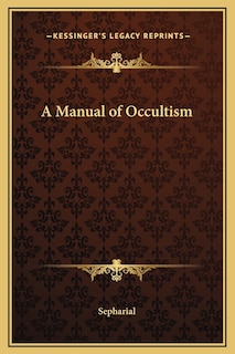 Couverture_A Manual of Occultism