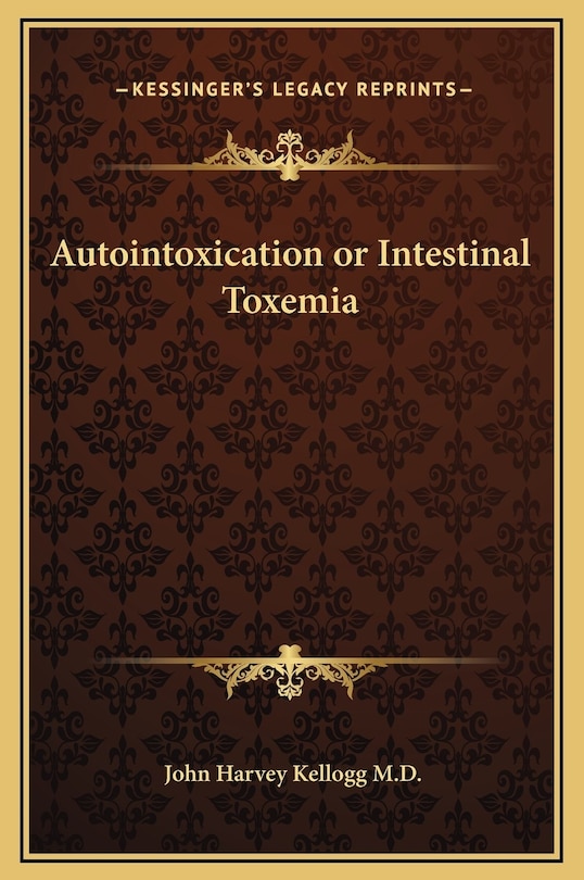 Couverture_Autointoxication or Intestinal Toxemia