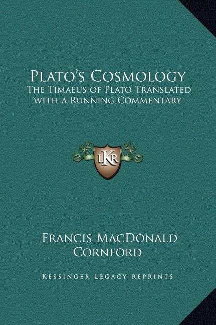 Front cover_Plato's Cosmology