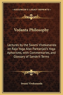 Front cover_Vedanta Philosophy