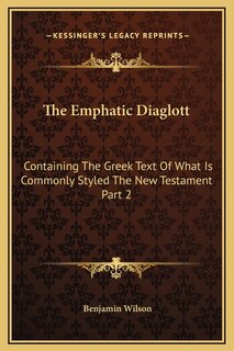 Front cover_The Emphatic Diaglott
