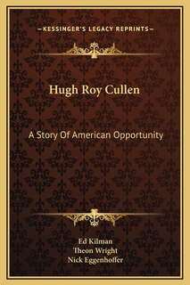 Front cover_Hugh Roy Cullen