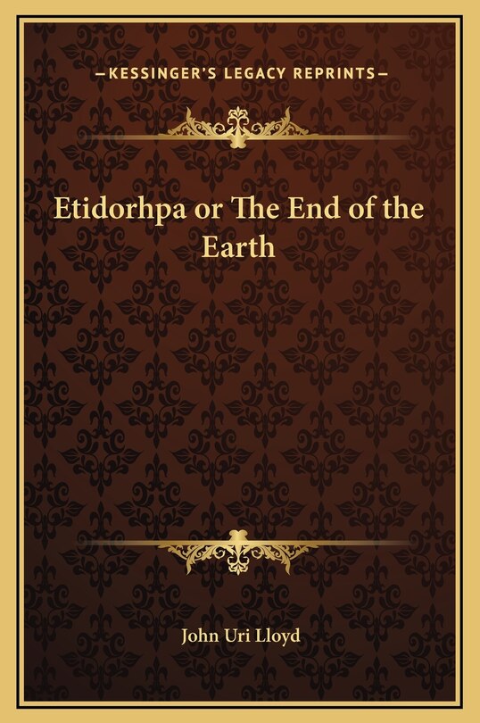 Couverture_Etidorhpa or The End of the Earth